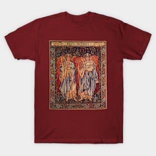 Angeli Laudantes by Sir Edward Coley Burne Jones T-Shirt